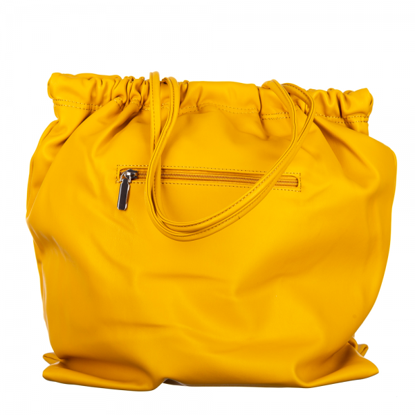 Γυναικεία τσάντα Zarma κίτρινη - Kalapod.gr